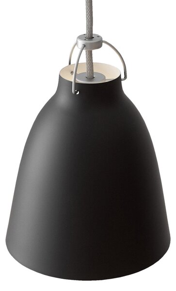 Lustră Pendul FRITZ HANSEN, Caravaggio P1, reglabil, Negru, Camera de zi, Metal, Design