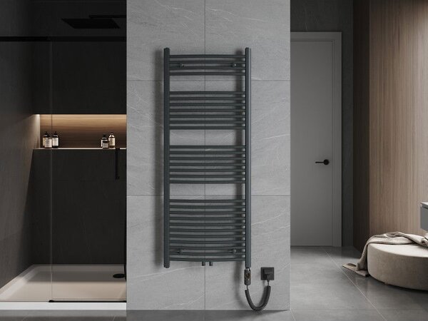 Mexen Ares, element electric de incalzire 1500x600 mm + tija de incalzire 900 W, antracit, W102-1500-600-2900-66