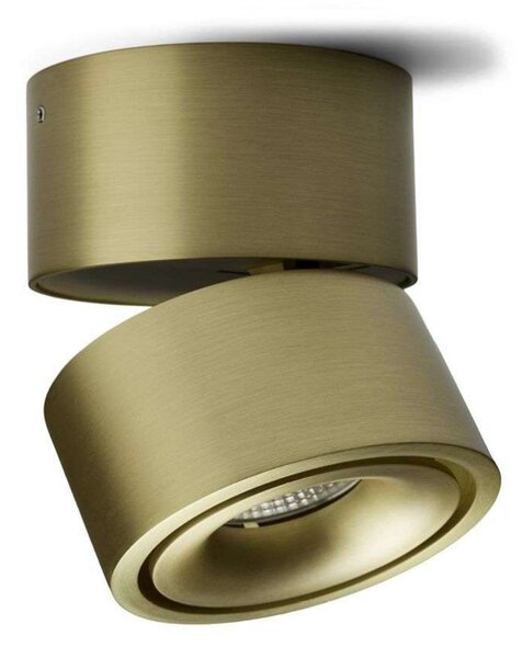Plafoniere ANTIDARK, reglabil, Auriu / Alamă, Camera de zi, Aluminiu