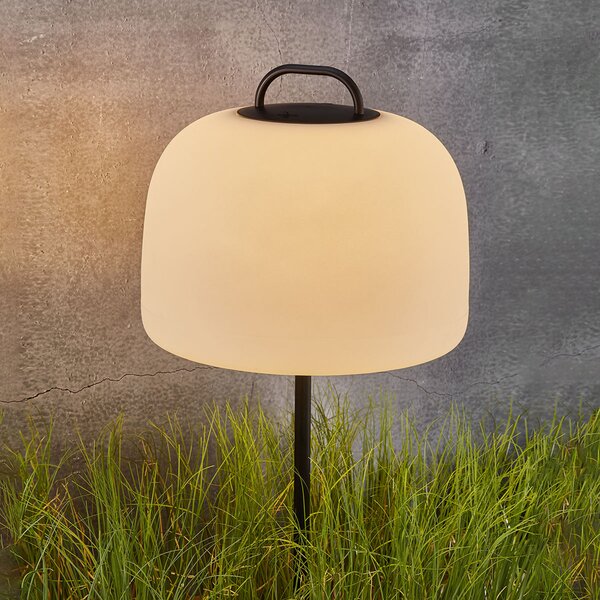 Nordlux LED cu lumină de sol vârfuri Kettle umbră Ø 36 cm, reglabil, Alb, Metal, Design
