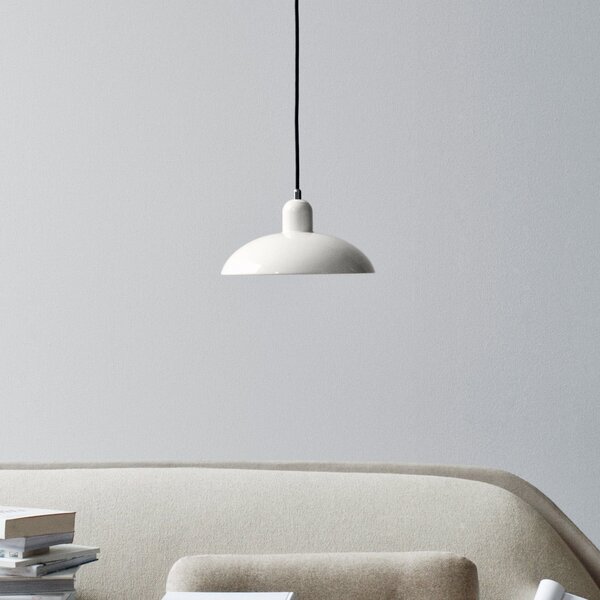 Lustră Pendul FRITZ HANSEN, Kaiser Idell 6631-P, reglabil, Alb, Camera de zi, Metal, Design