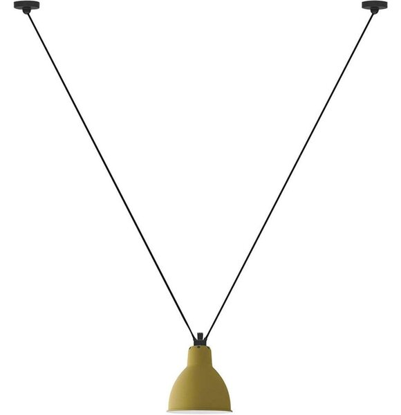 Lustră Pendul Lampe Gras, Galben, Camera de zi, Metal