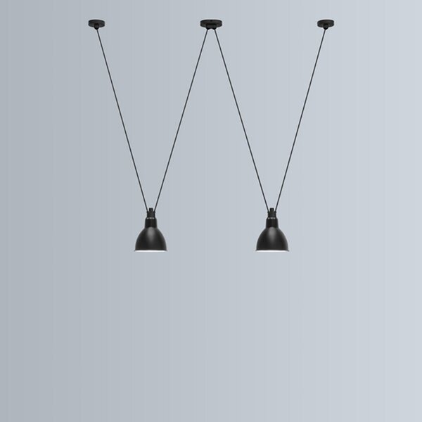 Lustră Pendul Lampe Gras, Negru, Camera de zi, Metal