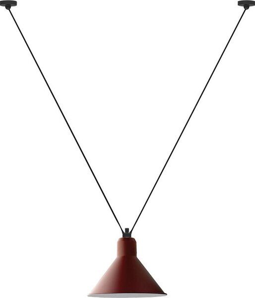 Lustră Pendul Lampe Gras, Roșu, Camera de zi, Metal