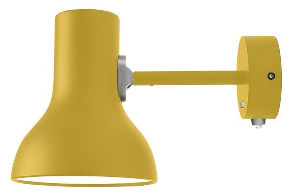 Lampă de perete Anglepoise, Type 75 Mini, reglabil, Galben, Camera de zi, Metal, Design