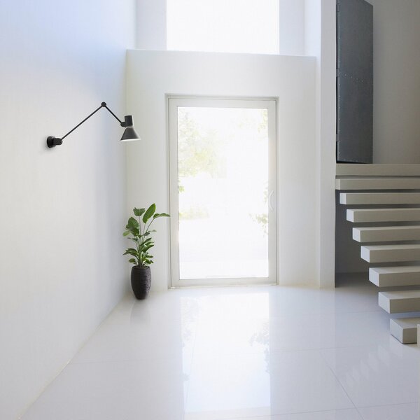 Lampă de perete Anglepoise, Type 80 W3, Negru, Camera de zi, Metal, Design