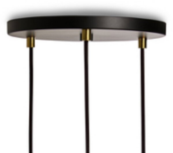 Lustră Pendul Tala, Triple Pendant, reglabil, Alb, Sala de mese, Metal