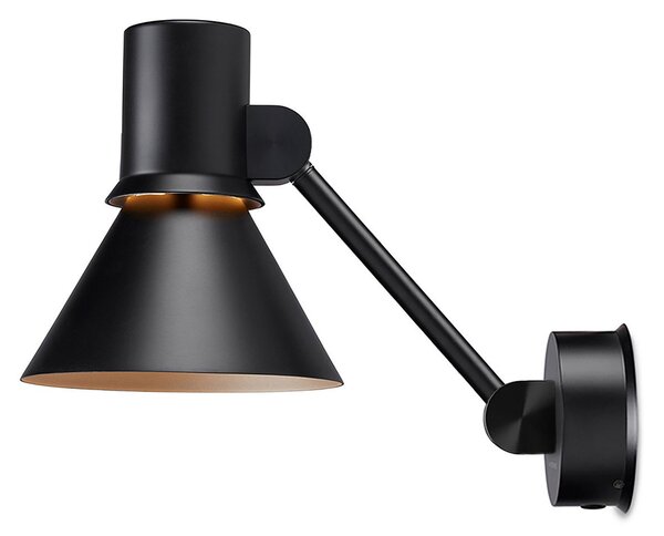 Lampă de perete Anglepoise, Type 80 W2, Negru, Camera de zi, Metal, Design