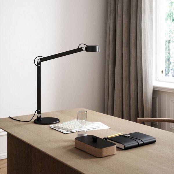 DFTP by Nordlux Nobu Lampă de masă cu LED, negru, Negru, Studiu / Birou, Metal, Modern, Birou de masă