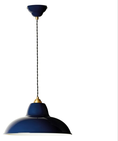 Lustră Pendul Anglepoise, Original 1227 Brass Midi Wide, reglabil, Albastru, Camera de zi, Metal, Design