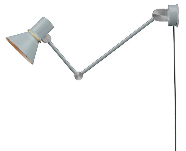 Lampă de perete Anglepoise, Type 80 W3, Gri, Camera de zi, Metal, Design