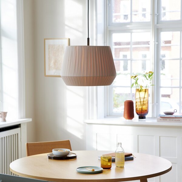 Lustră Pendul Nordlux, Dicte, reglabil, Bej, Camera de zi, Țesătură / Textil, Scandinavă