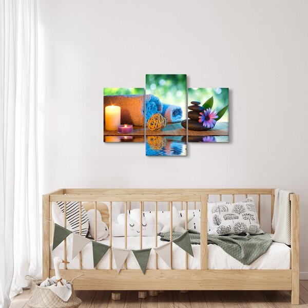Tablou - Relaxare masaj pictura (90x60 cm)