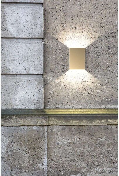 Lampă de perete Nordlux, Auriu / Alamă, Camera de zi, Aluminiu