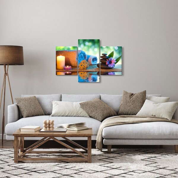 Tablou - Relaxare masaj pictura (90x60 cm)