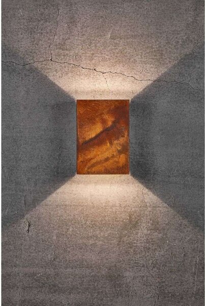 Lampă de perete Nordlux, Maro / Rugină, Aluminiu
