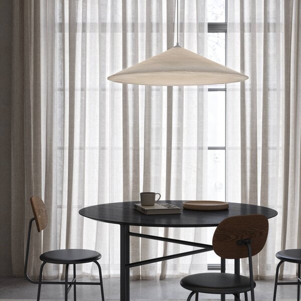 Lustră Pendul DFTP by Nordlux, Hill, reglabil, Alb, Camera de zi, Țesătură / Textil