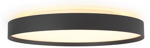 Plafoniere Halo Design, reglabil, Negru, dormitor, Plastic