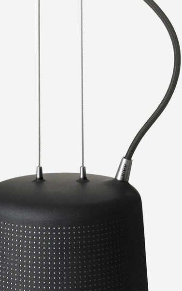 Lustră Pendul Vipp, Negru, Camera de zi, Metal