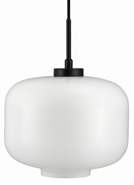 Lustră Pendul Dyberg Larsen, Arp, reglabil, Alb, Camera de zi, Sticlă, Scandinavă