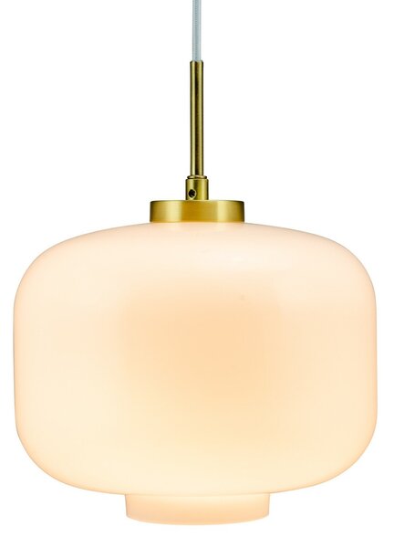 Lustră Pendul Dyberg Larsen, Arp, reglabil, Alb, Camera de zi, Sticlă, Scandinavă