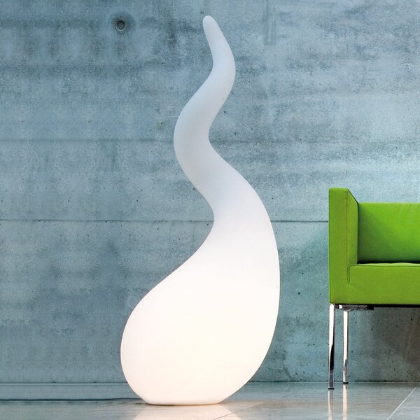 Next Lampadar Alien XL, reglabil, Alb, Camera de zi / sufragerie, Plastic, Design