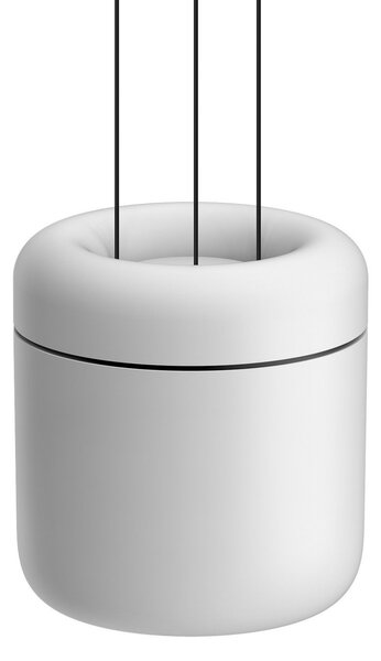 Lustră Pendul Serien Lighting, Cavity Suspension S, reglabil, Alb, Camera de zi, Metal, Design