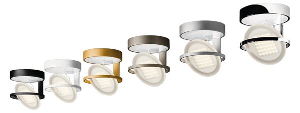 Nimbus Rim R 49 plafonieră LED Ø 21cm 927 alb, Alb, Hol, Metal, Design