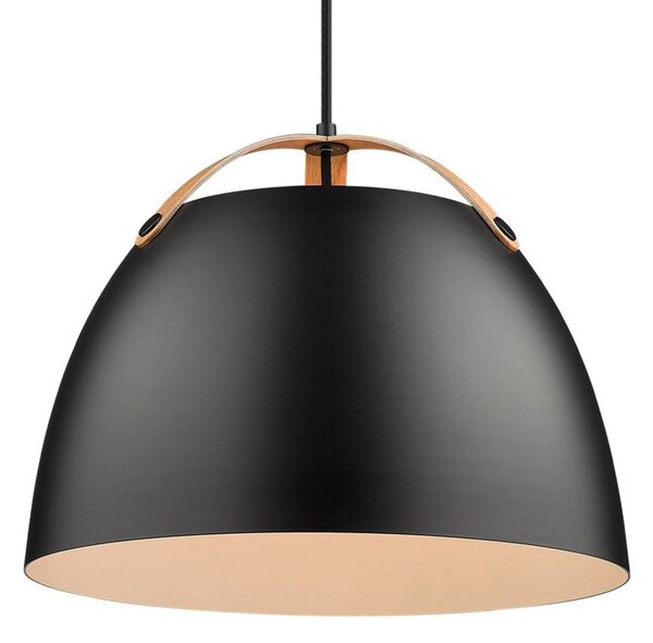 Lustră Pendul Halo Design, Negru, Sala de mese, Sticlă