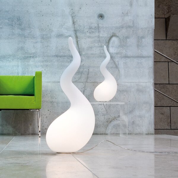 Next Lampa de podea Alien M, reglabil, Alb, Camera de zi / sufragerie, Plastic, Design