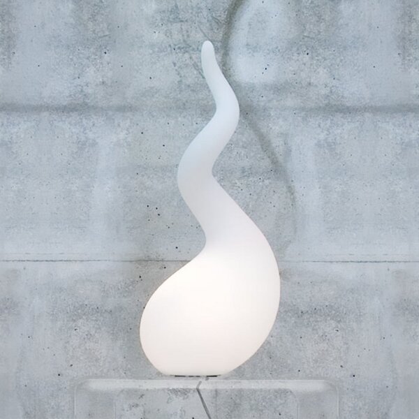 Next Lampa de podea Alien M, reglabil, Alb, Camera de zi / sufragerie, Plastic, Design