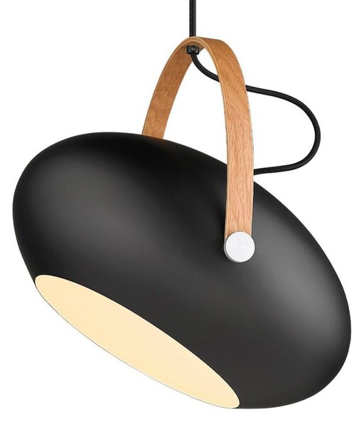 Lustră Pendul Halo Design, Negru, Sala de mese, Sticlă