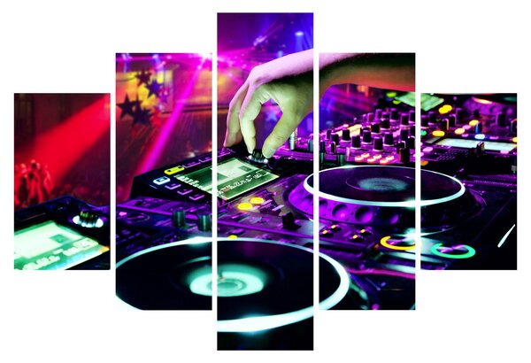 Tablou - DJ (150x105 cm)