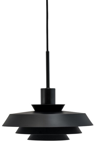 Lustră Pendul Dyberg Larsen, DL30, reglabil, Negru, Camera de zi, Metal, Scandinavă
