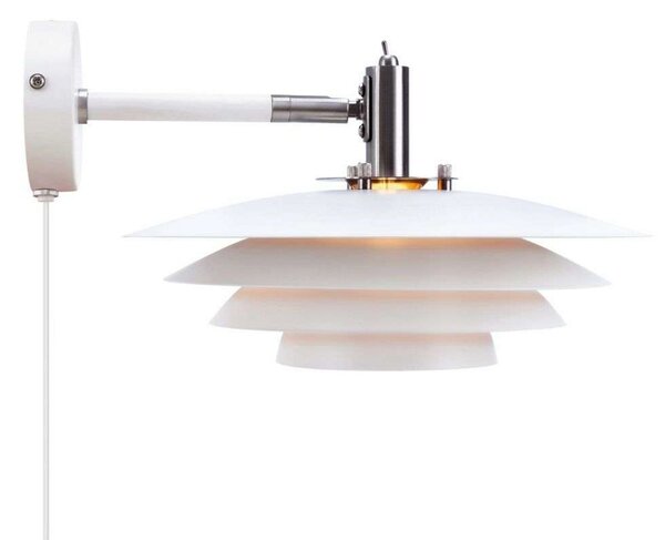 Bretagne Aplică de Perete White - Nordlux