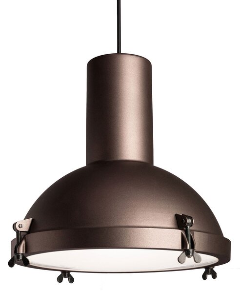 Nemo Lampă suspendată Projecteur 365, maro moka, reglabil, Maro / Rugină, Camera de zi / sufragerie, Metal, Design industrial