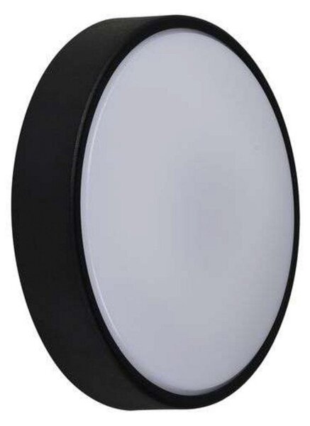 Oliver Round Lampă de perete exterior Black - Nordlux