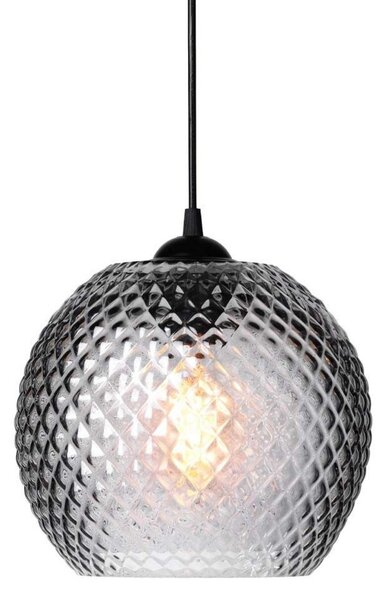 Lustră Pendul Halo Design, Gri, Sala de mese, Sticlă