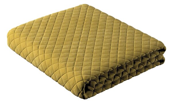Cuvertura matlasata cu diamante culoare verde Țesătură gloss, catifea