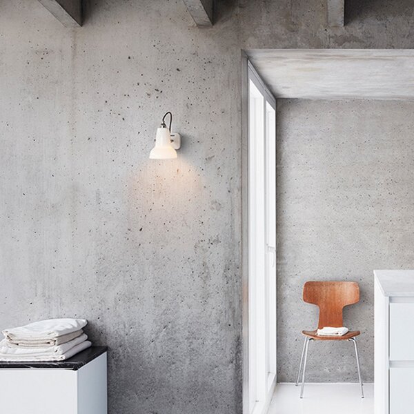 Lampă de perete Anglepoise, Original 1227, Alb, Camera de zi, Metal, Design industrial