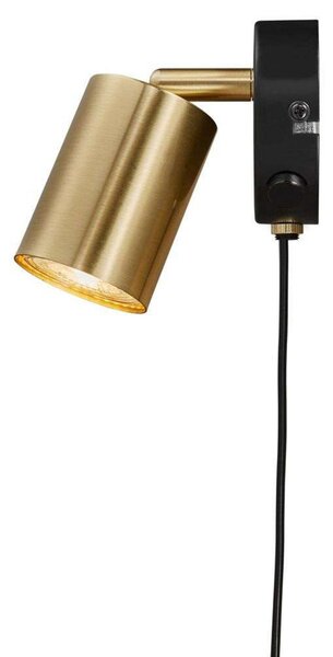 Lampă de perete Nordlux, Auriu / Alamă, Metal