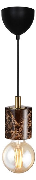 Lustră Pendul Nordlux, Siv, reglabil, Maro / Rugină, Camera de zi, Piatră