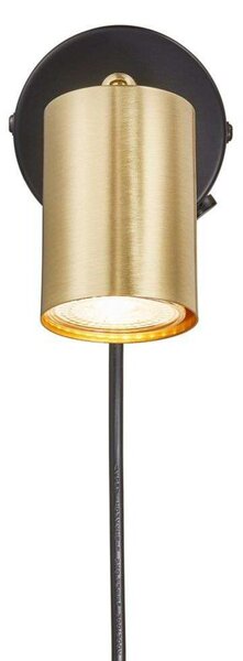 Lampă de perete Nordlux, Auriu / Alamă, Metal