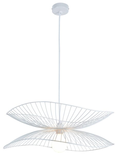 Lustră Pendul Forestier, Libellule S, reglabil, Alb, Camera de zi, Metal, Design