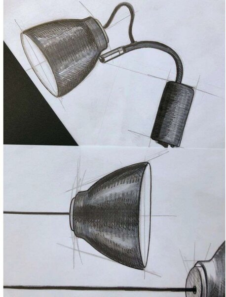 Nivå Aplică de Perete Grey/Wood - Halo Design