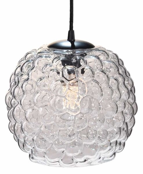 Lustră Pendul Halo Design, Transparent, Sala de mese, Sticlă