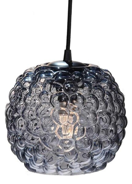 Lustră Pendul Halo Design, Gri, Sala de mese, Sticlă