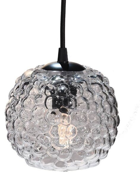 Lustră Pendul Halo Design, Transparent, Sala de mese, Sticlă