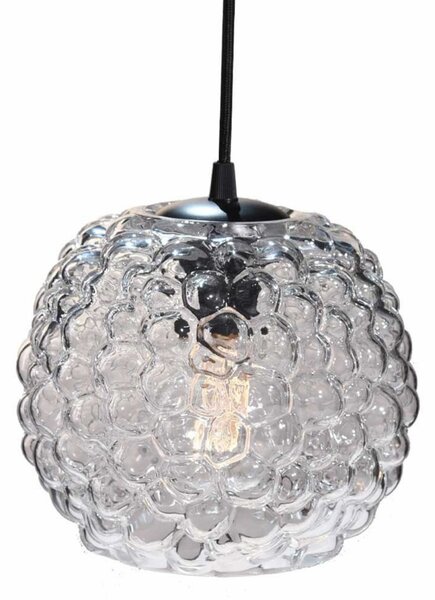 Lustră Pendul Halo Design, Transparent, Sala de mese, Sticlă