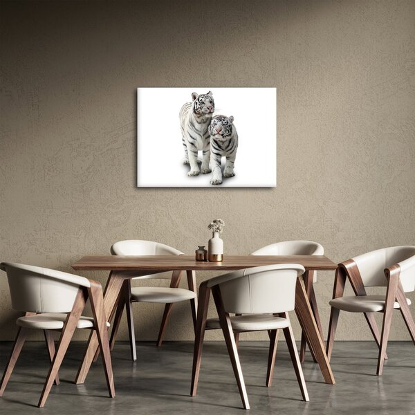 Tablou - Tigrul alb (70x50 cm)